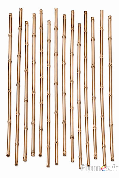Bambusstab - 40 cm - bronze